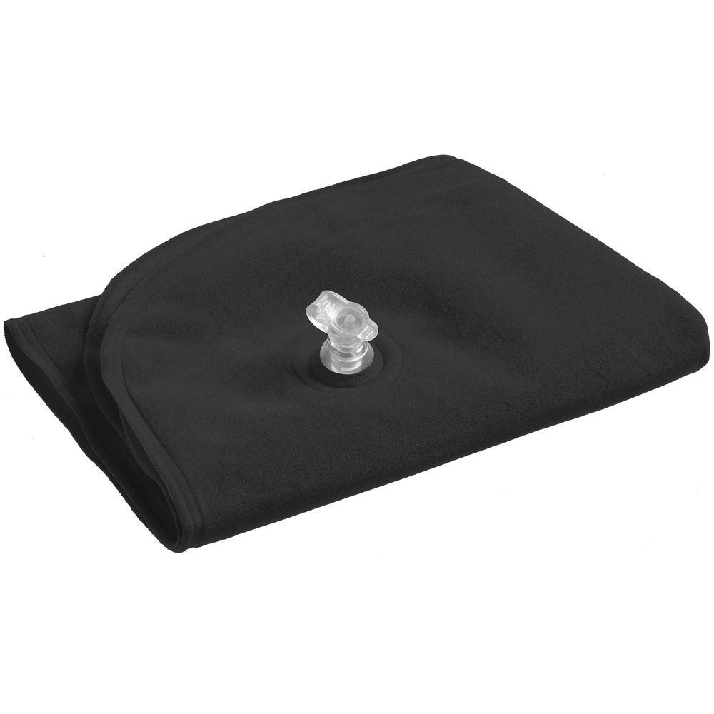 Надувная подушка под шею в чехле Sleep, черная / Миниатюра WWW (1000)
