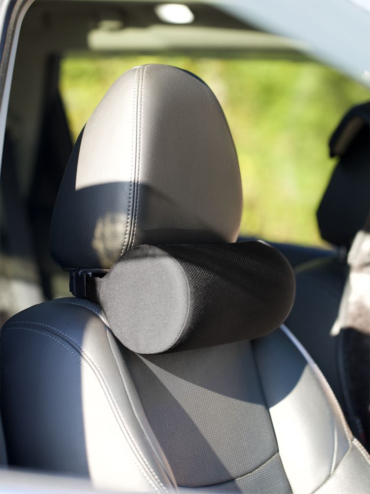 Подушка автомобильная Roadie, черная / Миниатюра WWW (1000)