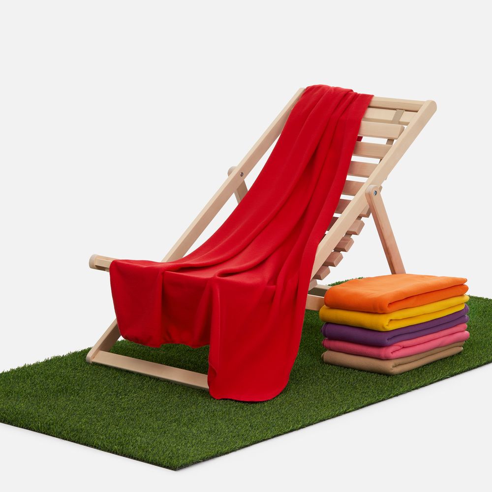 Флисовый плед Warm&Peace, красный / Миниатюра WWW (1000)