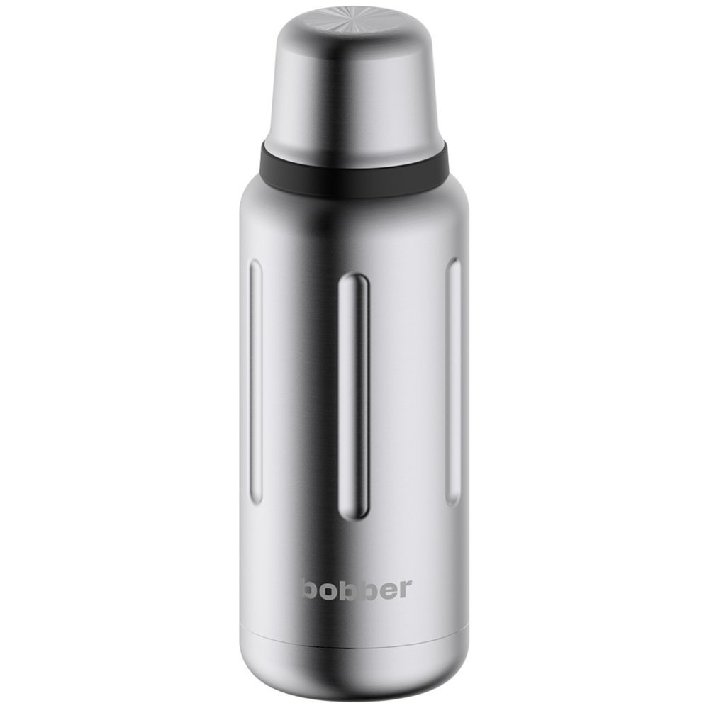 Термос Flask 1000, вакуумный, стальной матовый / Миниатюра WWW (1000)