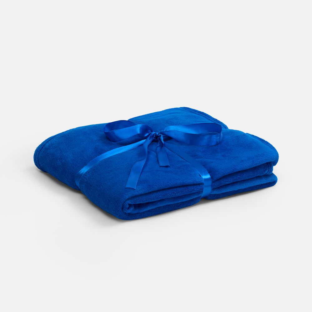 Плед Plush, синий / Миниатюра WWW (1000)