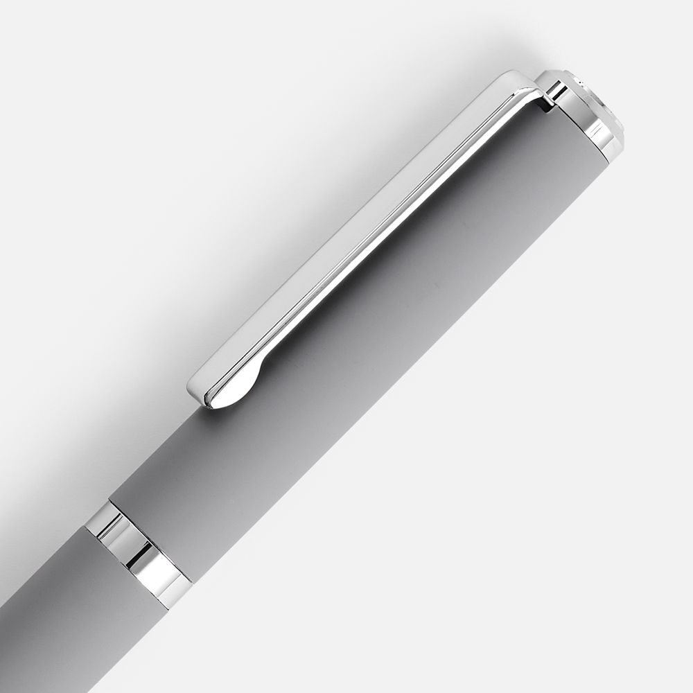 Ручка шариковая Inkish Chrome, серая / Миниатюра WWW (1000)