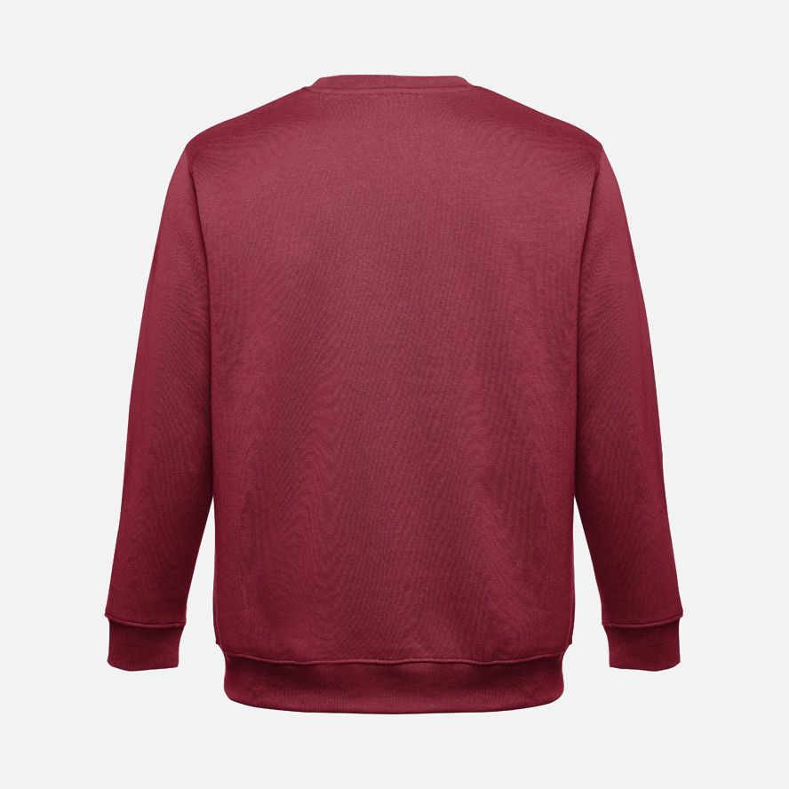 Свитшот унисекс Delta, бордовый / Миниатюра WWW (1000)