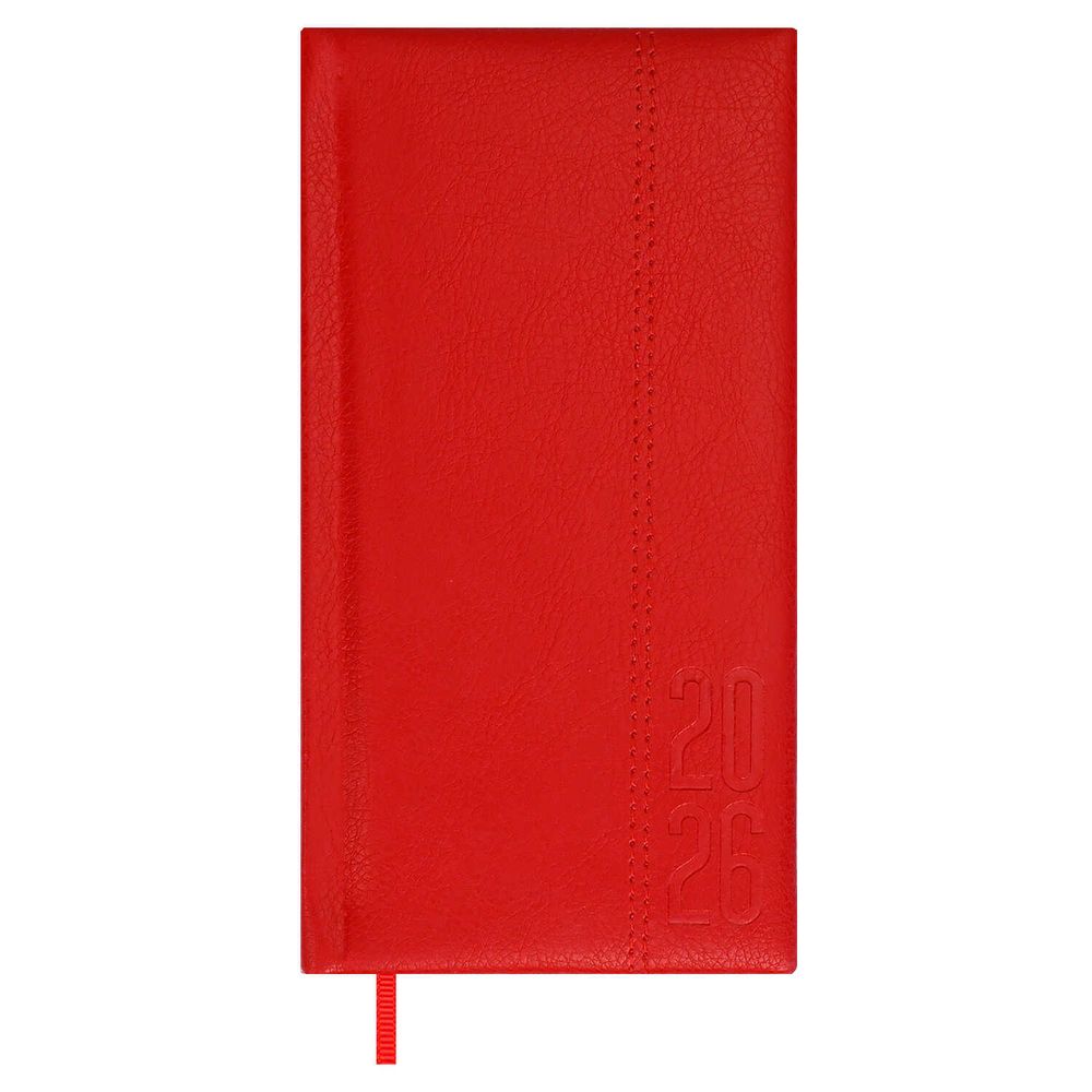 Еженедельник Baza, датированный, красный / Миниатюра WWW (1000)