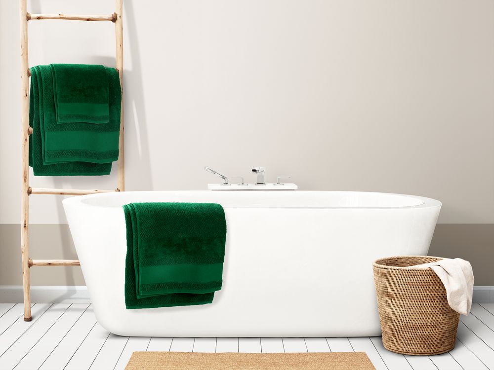 Полотенце Molan, большое, темно-зеленый / Миниатюра WWW (1000)