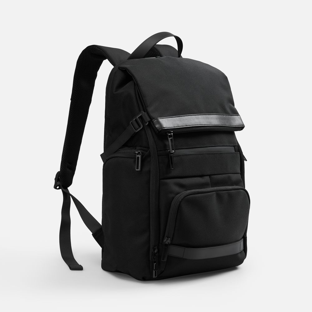 Рюкзак decaPolis, черный / Миниатюра WWW (1000)