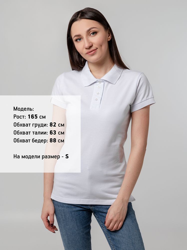 Рубашка поло женская Virma Premium Lady, белая / Миниатюра WWW (1000)