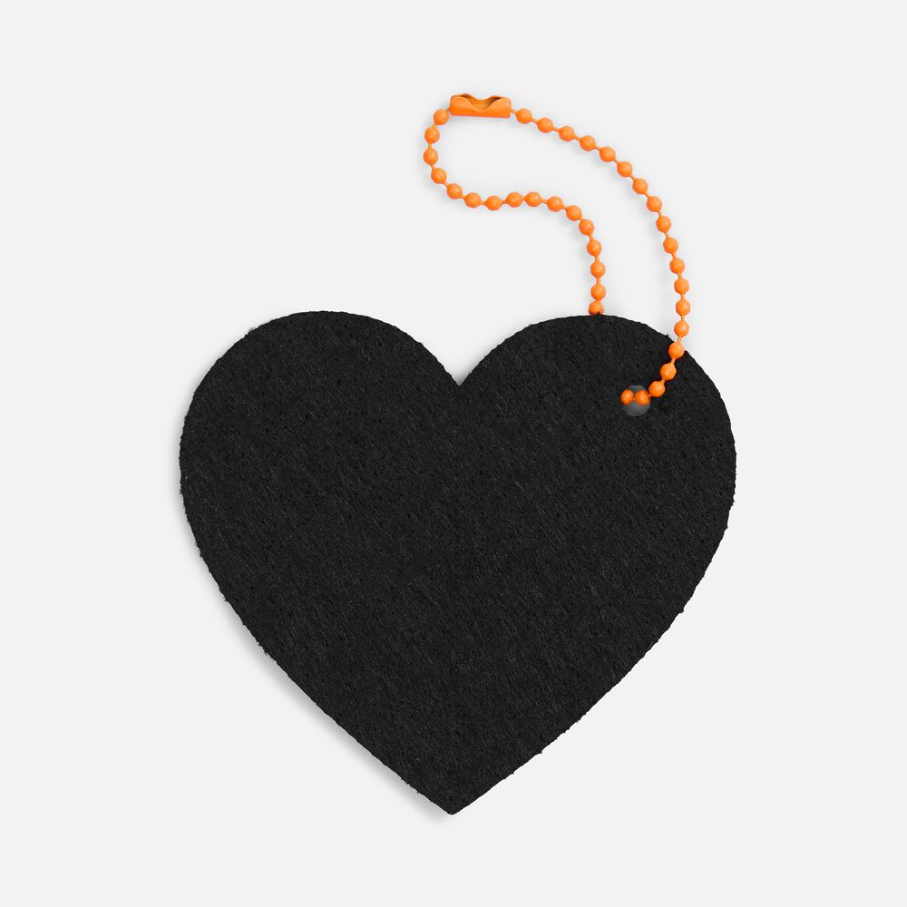 Шеврон из фетра Felt M, черный / Миниатюра нанесения (1000)