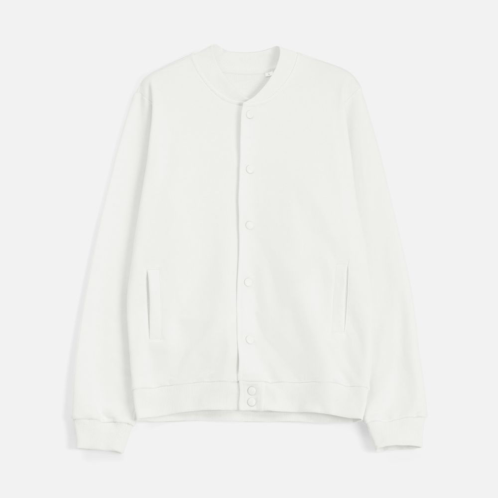 Бомбер унисекс Nuppu, молочно-белый / Миниатюра WWW (1000)