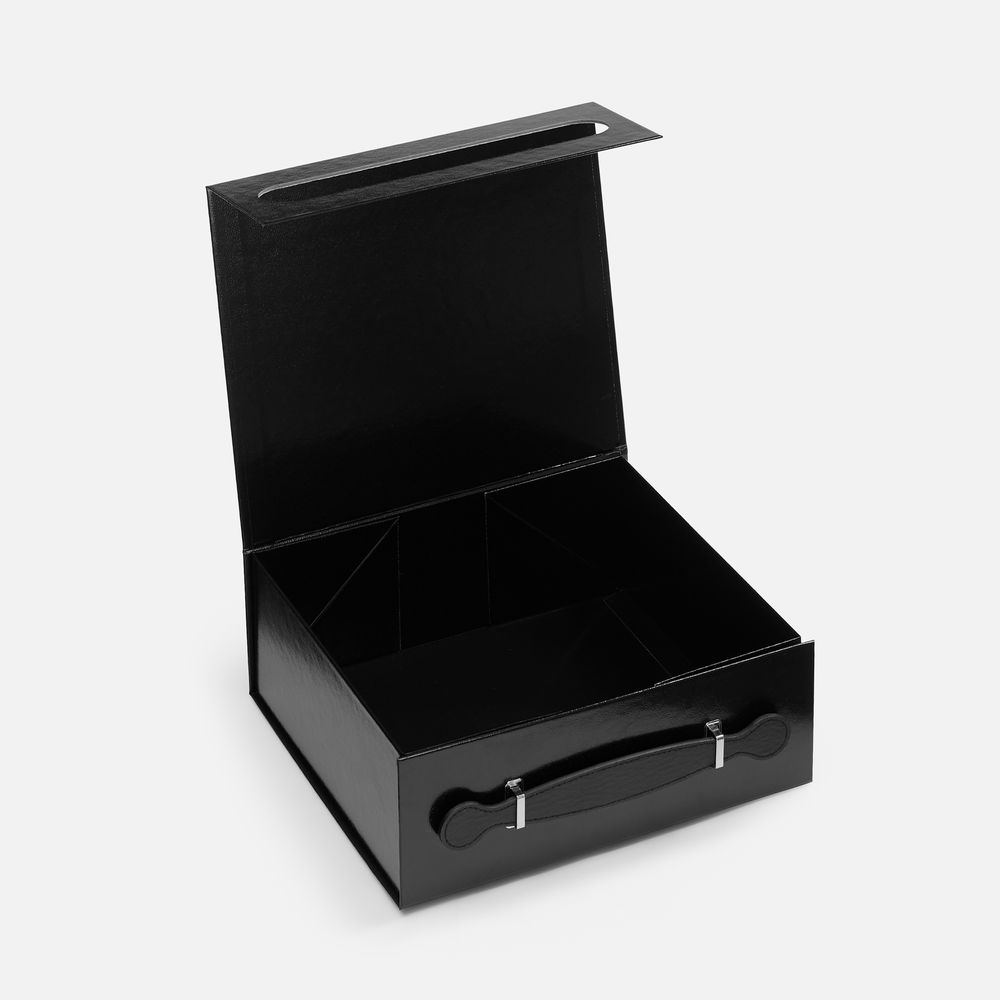 Коробка складная Holdfold, S, черная / Миниатюра WWW (1000)