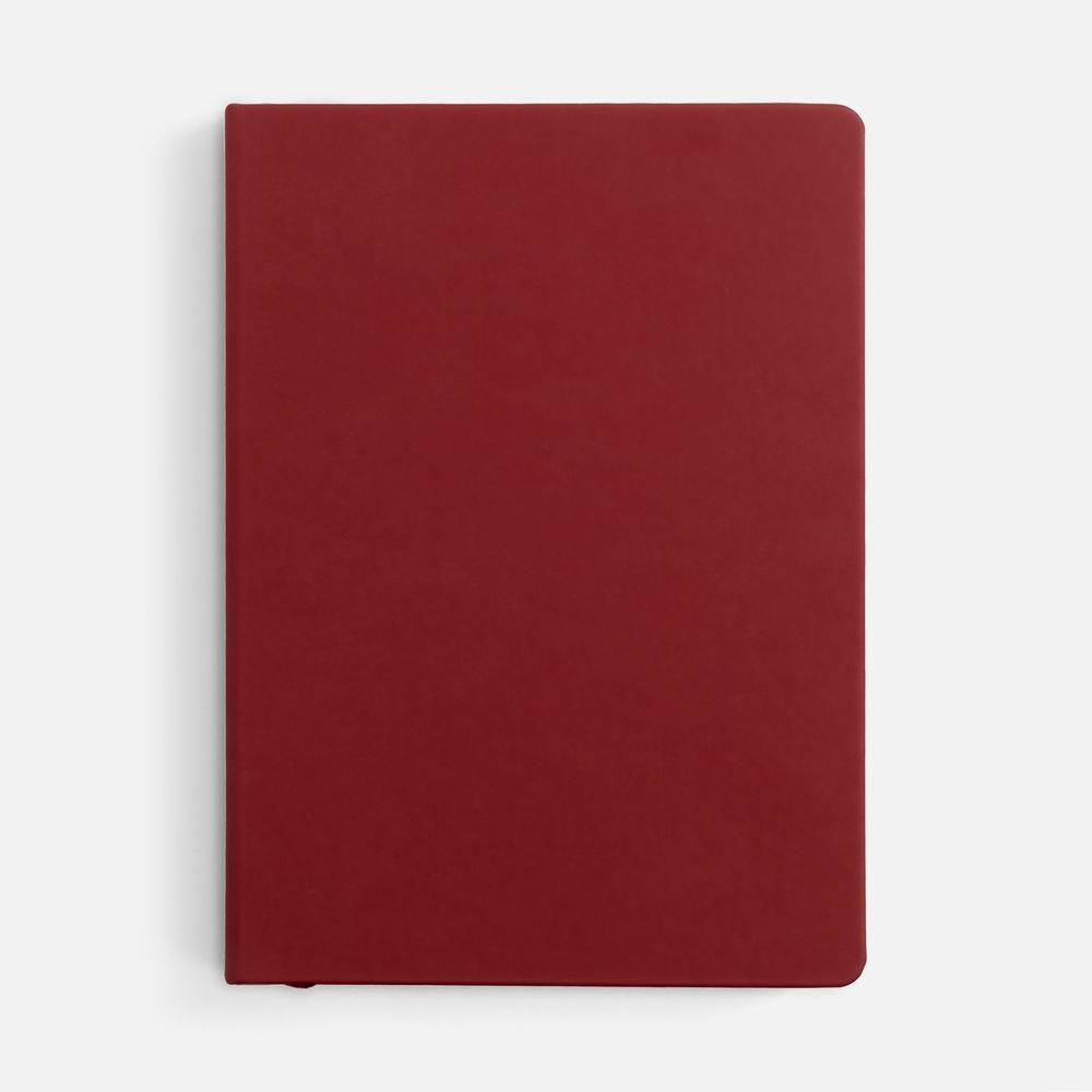 Ежедневник Shall, недатированный, красный / Миниатюра WWW (1000)