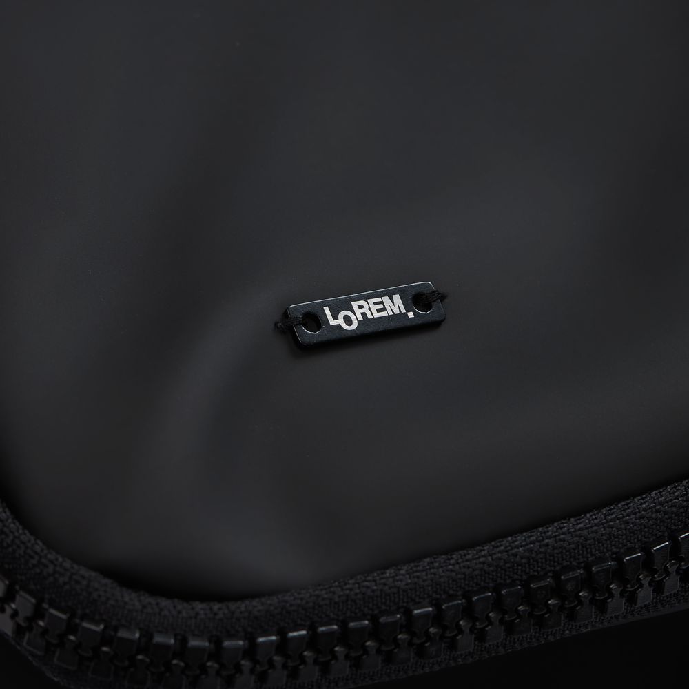 Шильдик металлический Alfa Liten, черный / Миниатюра нанесения (1000)