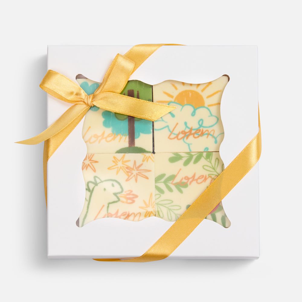 Набор из 4 печений Dream White / Миниатюра WWW (1000)