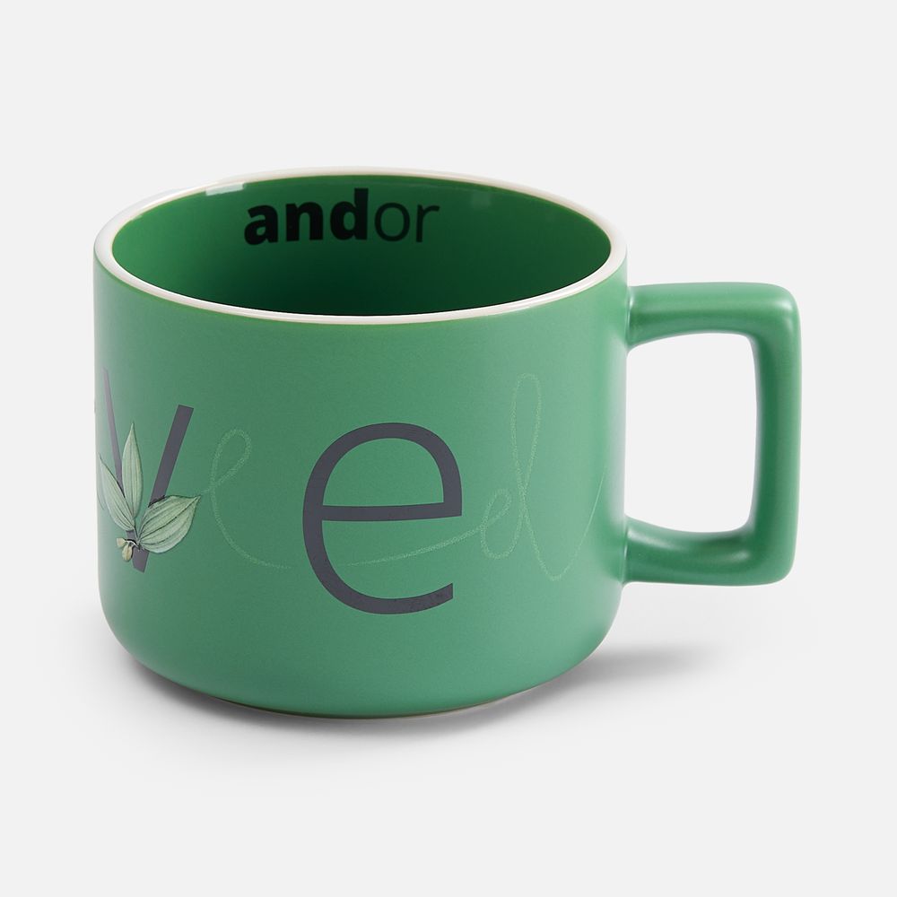 Чашка Fusion, ver.2, зеленая / Миниатюра нанесения (1000)