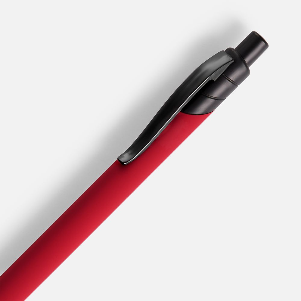Ручка шариковая Undertone Black Soft Touch, красная / Миниатюра WWW (1000)