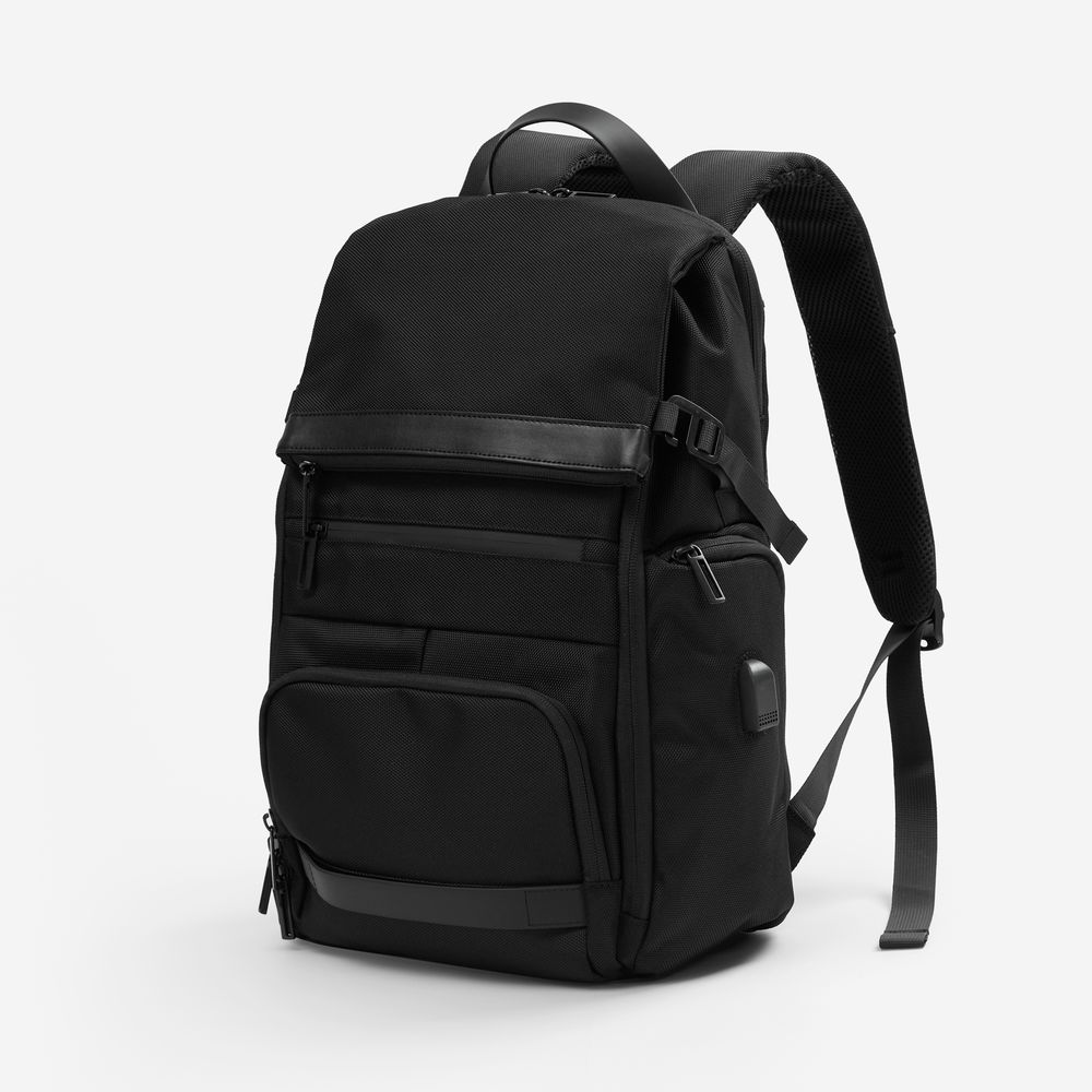 Рюкзак decaPolis, черный / Миниатюра WWW (1000)