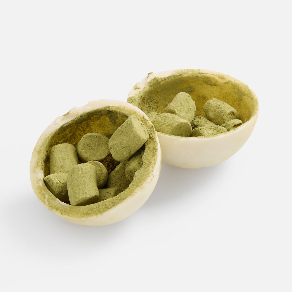 Шоколадная бомбочка Sweet Spot, зеленая матча / Миниатюра WWW (1000)