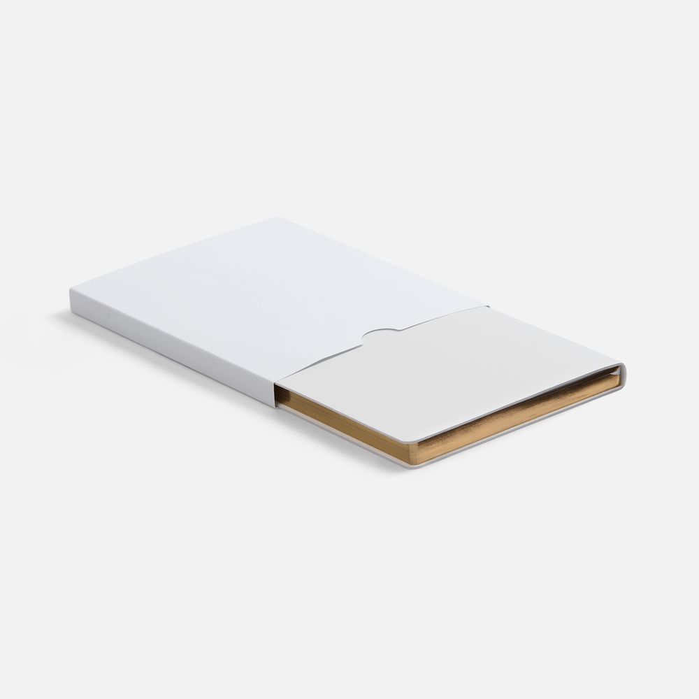 Набор «Планы на счастье», белый с золотистым / Миниатюра WWW (1000)