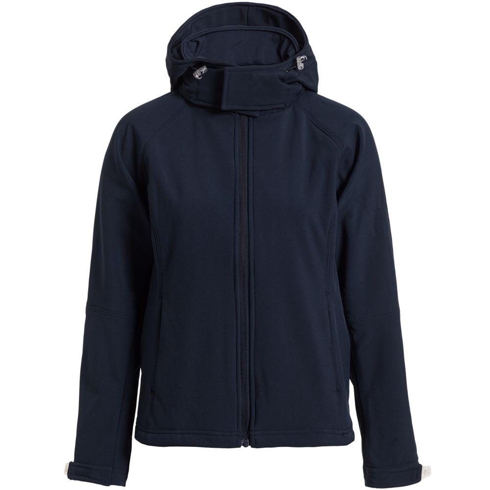Куртка женская Hooded Softshell темно-синяя / Миниатюра WWW (1000)