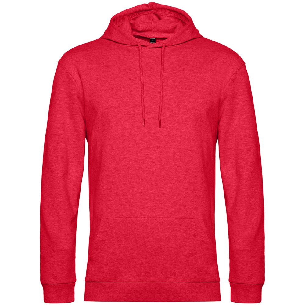Толстовка с капюшоном унисекс Hoodie, красный меланж / Миниатюра WWW (1000)