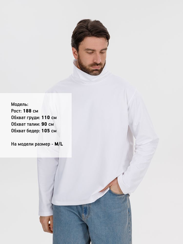 Лонгслив Morfiss, белый / Миниатюра модельного (1000)