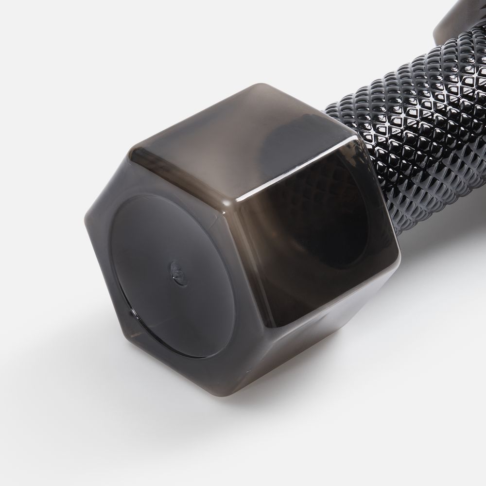 Бутылка для воды Hantelis, черная / Миниатюра WWW (1000)