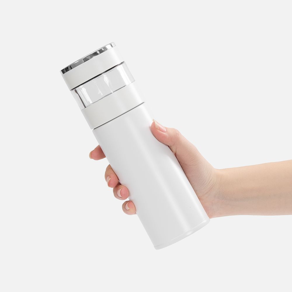 Смарт-бутылка с инфьюзером Thermory ver.2, белая / Миниатюра WWW (1000)