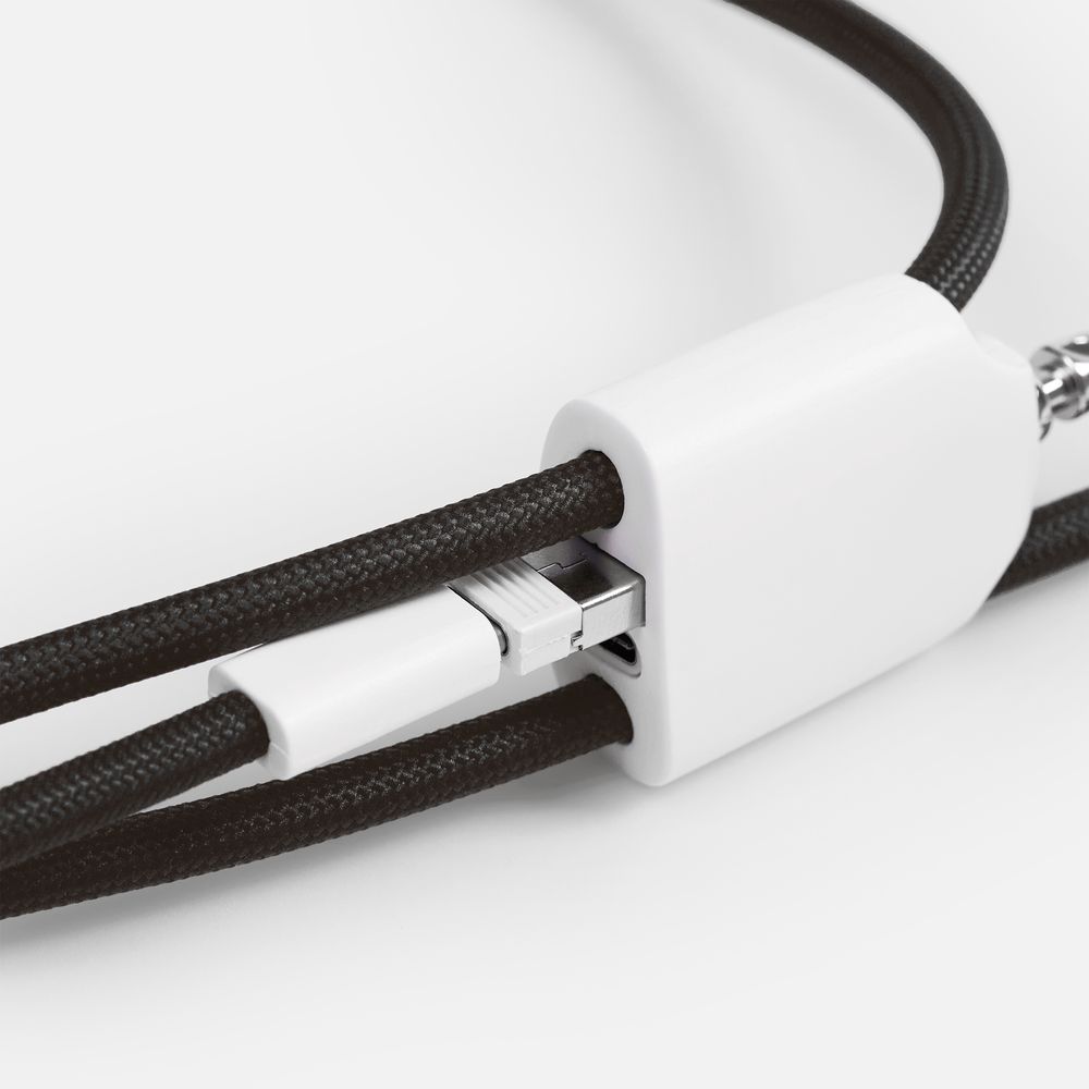 Кабель-ланьярд energyFlex Pro, черный / Миниатюра WWW (1000)