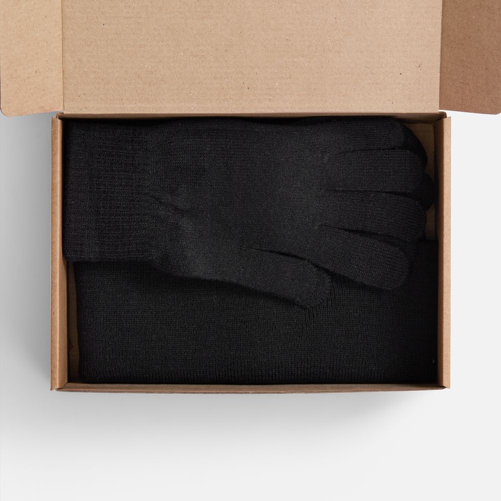 Набор Knit Warm, черный / Миниатюра WWW (1000)