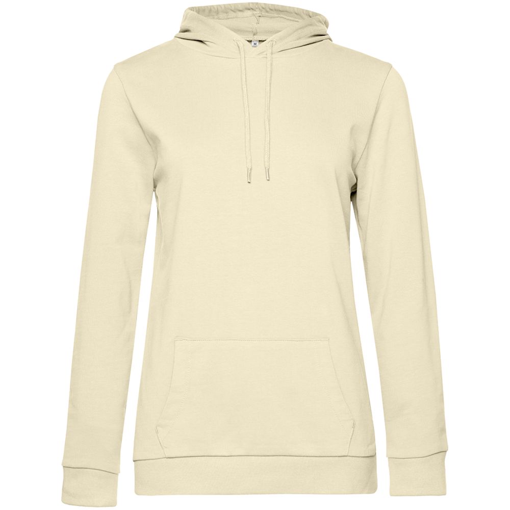 Толстовка с капюшоном женская Hoodie, светло-желтая / Миниатюра WWW (1000)
