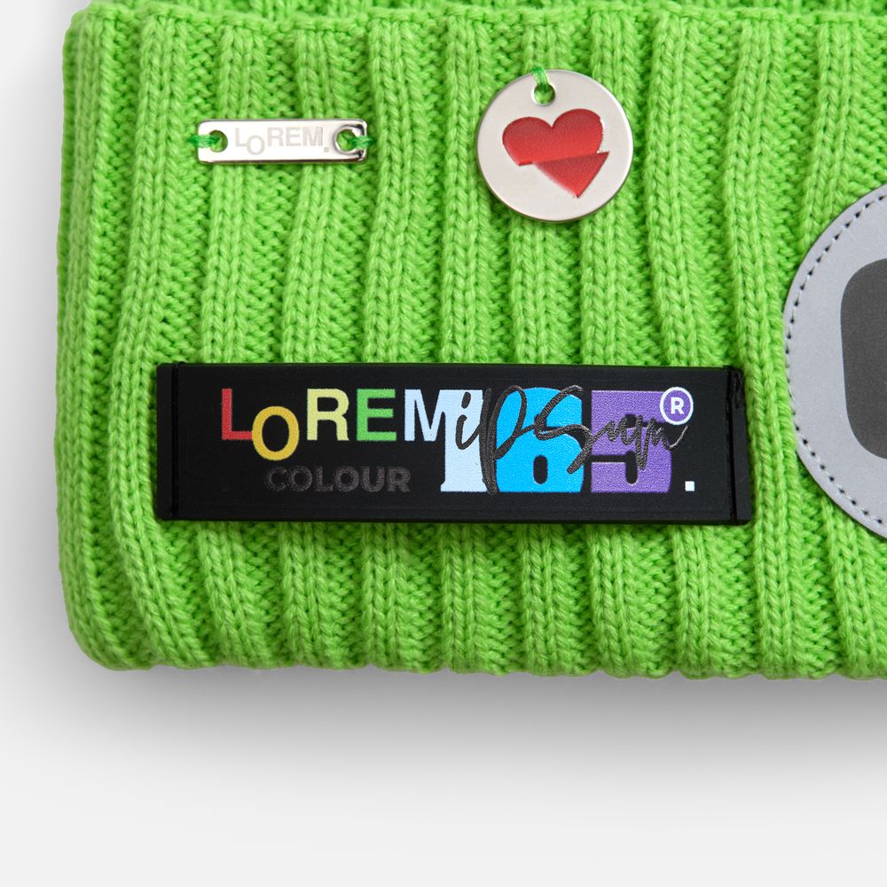 Лейбл из ПВХ Tarea, черный / Миниатюра нанесения (1000)