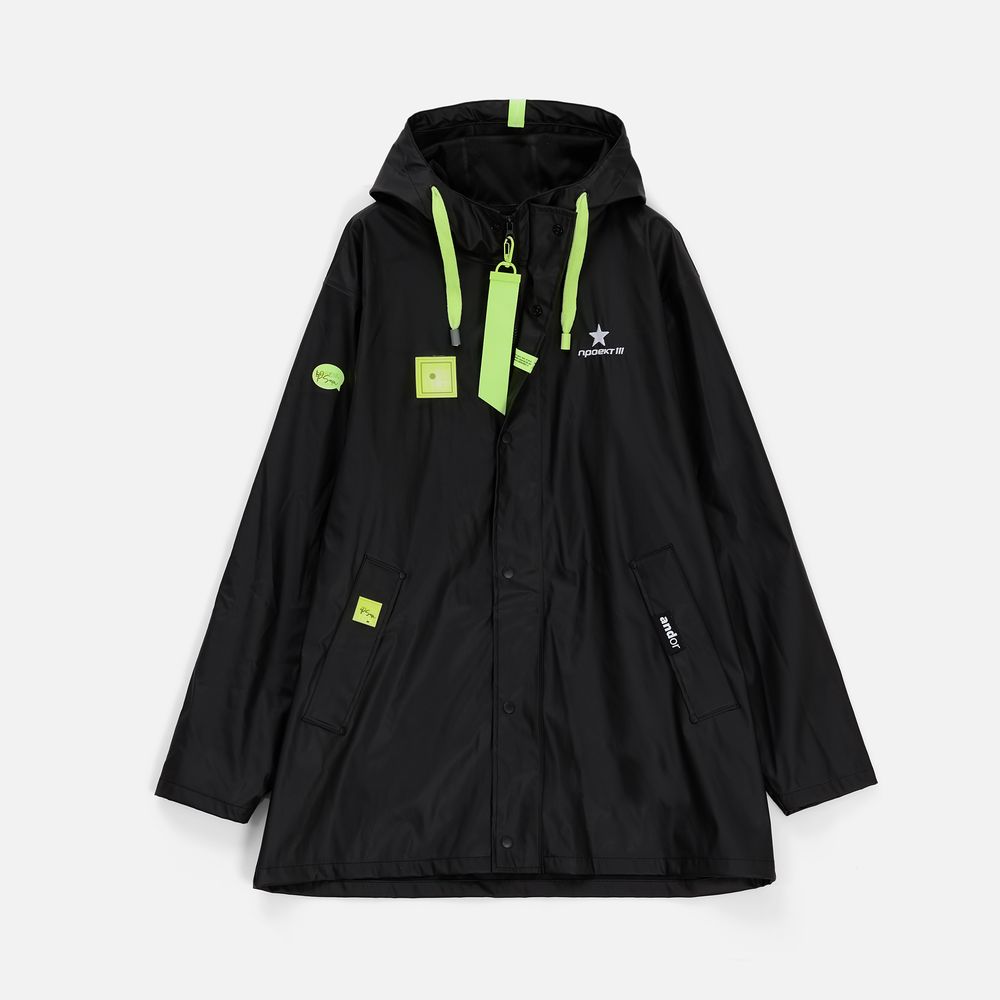 Парка R4, черная / Миниатюра нанесения (1000)