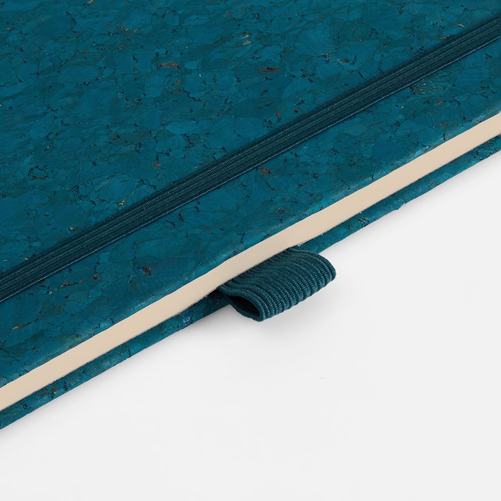 Блокнот Cork County, синий / Миниатюра WWW (1000)