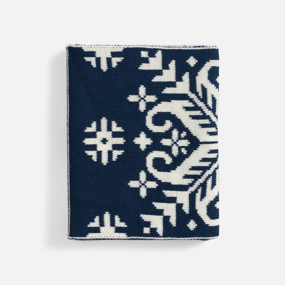 Шарф Wintertude M, синий с белым / Миниатюра WWW (1000)