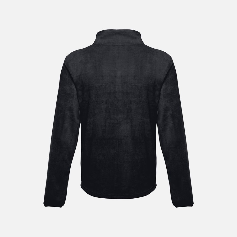 Куртка флисовая мужская Helsinki, черная / Миниатюра WWW (1000)