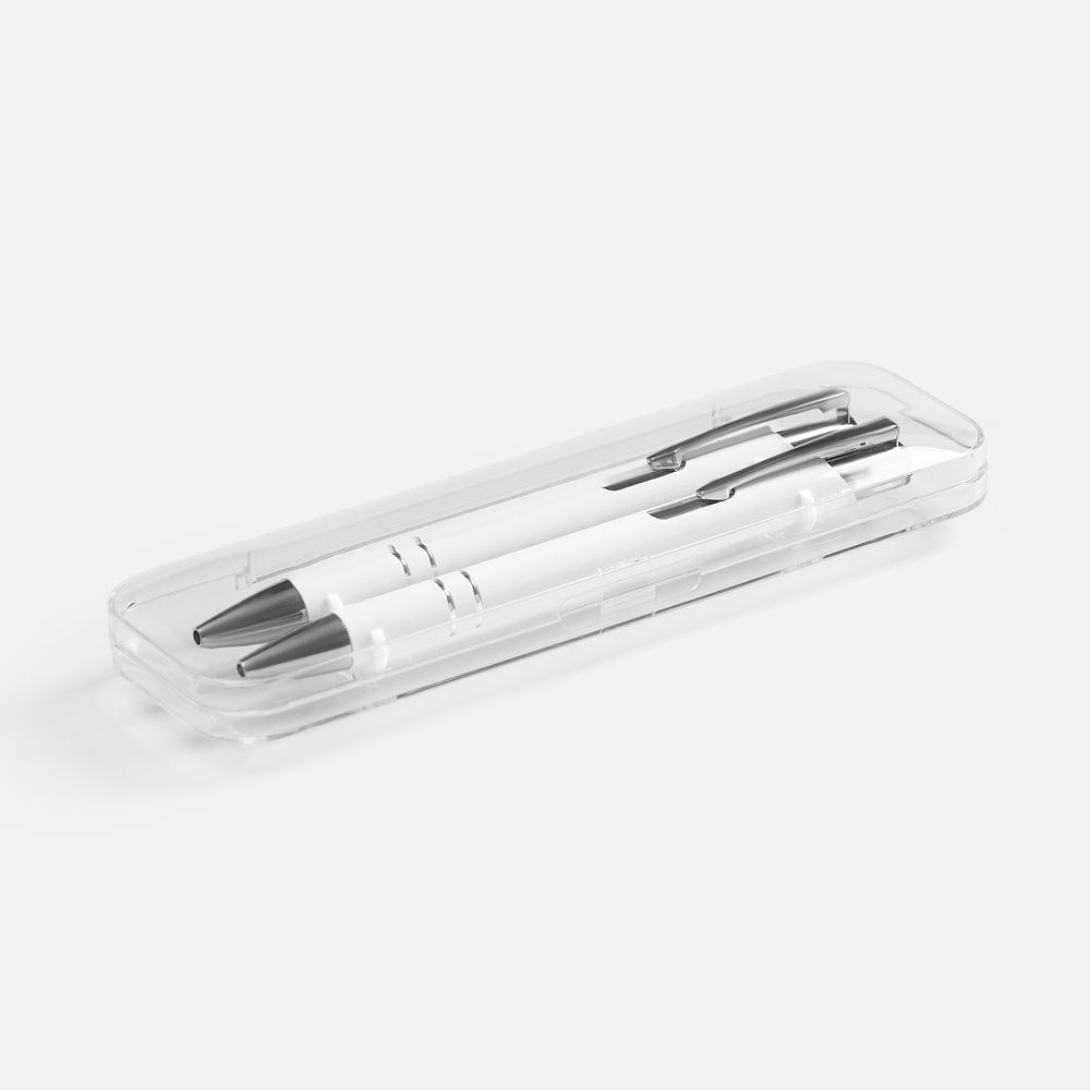 Набор из 2 ручек Keskus, белый / Миниатюра WWW (1000)