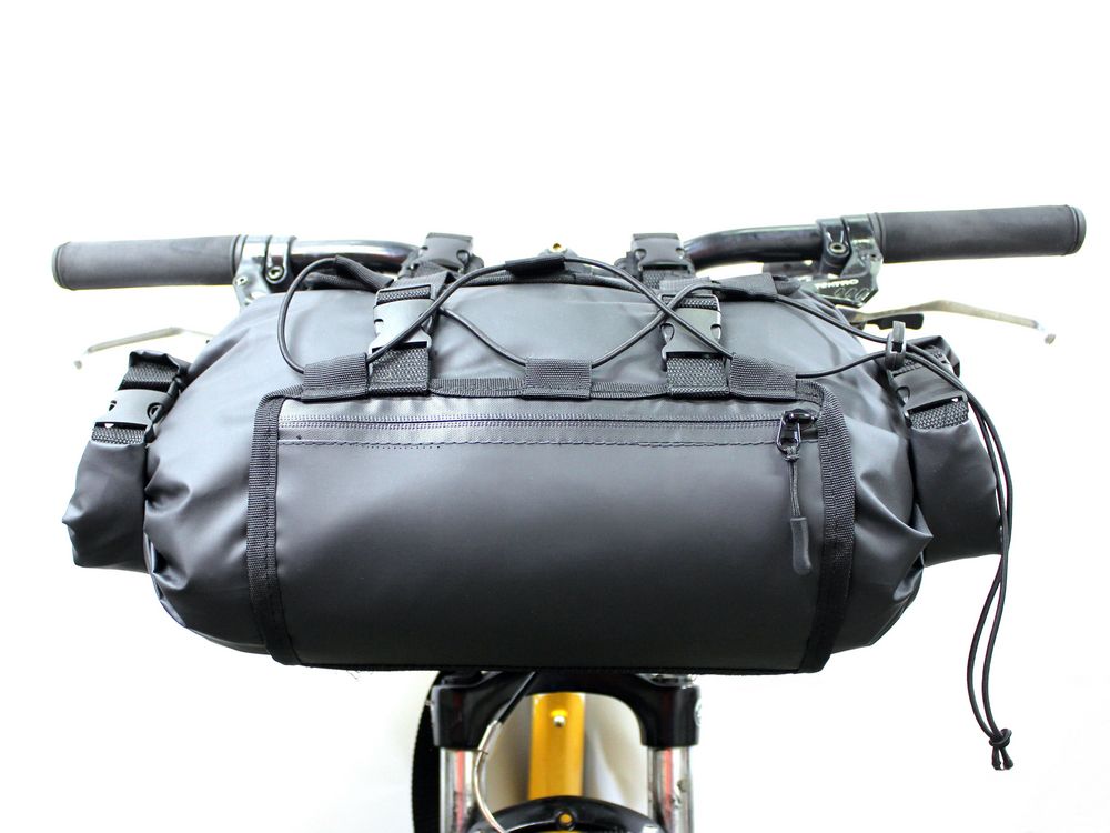 Сумка на руль BikePaking 12, черная / Миниатюра WWW (1000)