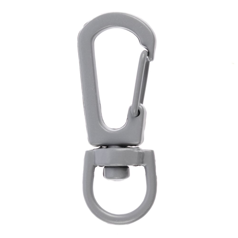 Застежка-карабин Snap Hook, S, серая / Миниатюра WWW (1000)