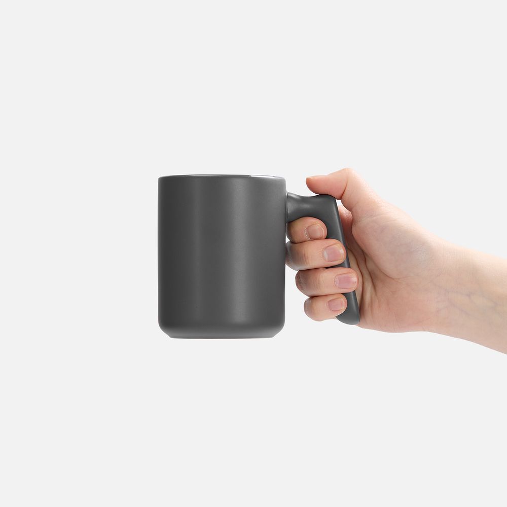 Кружка Visari, серая / Миниатюра WWW (1000)