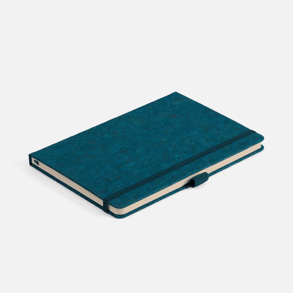 Блокнот Cork County, синий / Миниатюра WWW (1000)