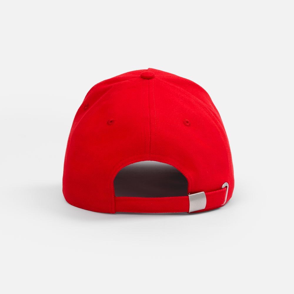 Бейсболка Classic 2.0, красная с белым кантом / Миниатюра WWW (1000)