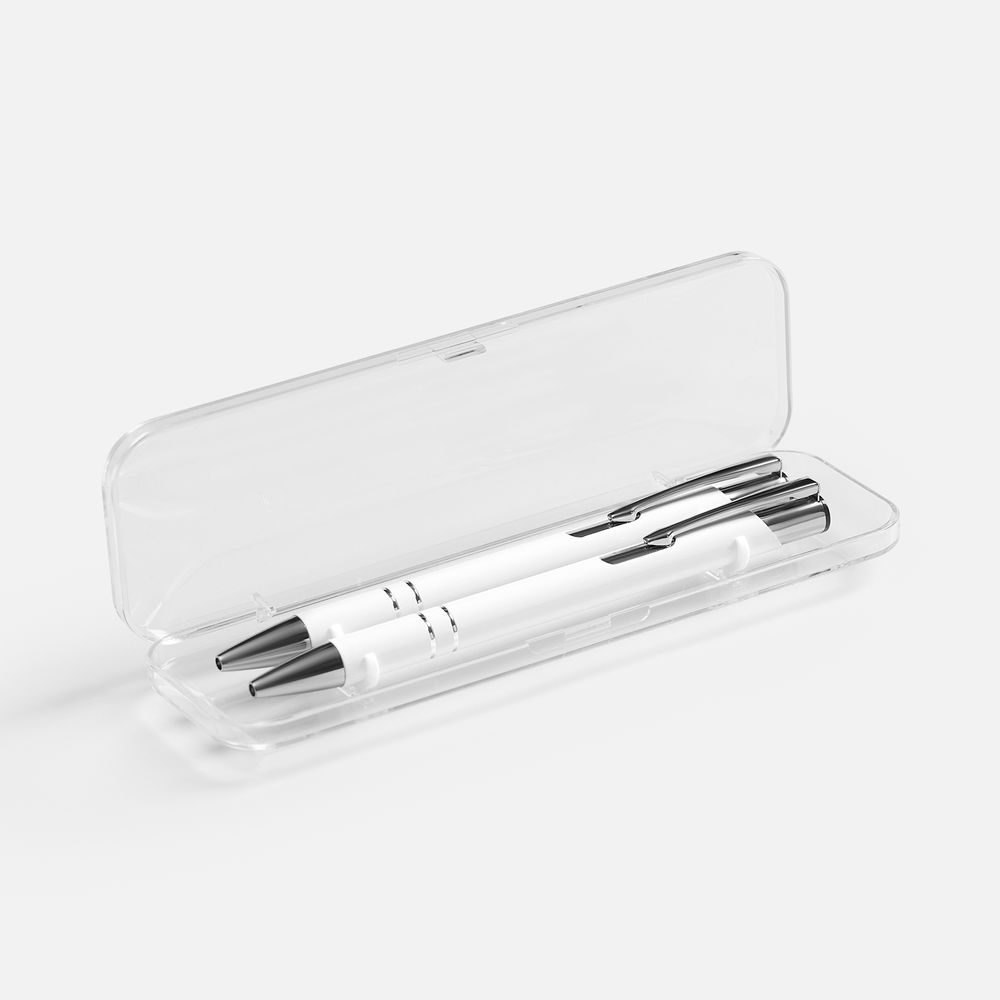 Набор из 2 ручек Keskus, белый / Миниатюра WWW (1000)