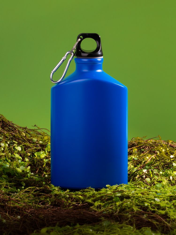 Походная фляжка Tula, синяя / Миниатюра WWW (1000)