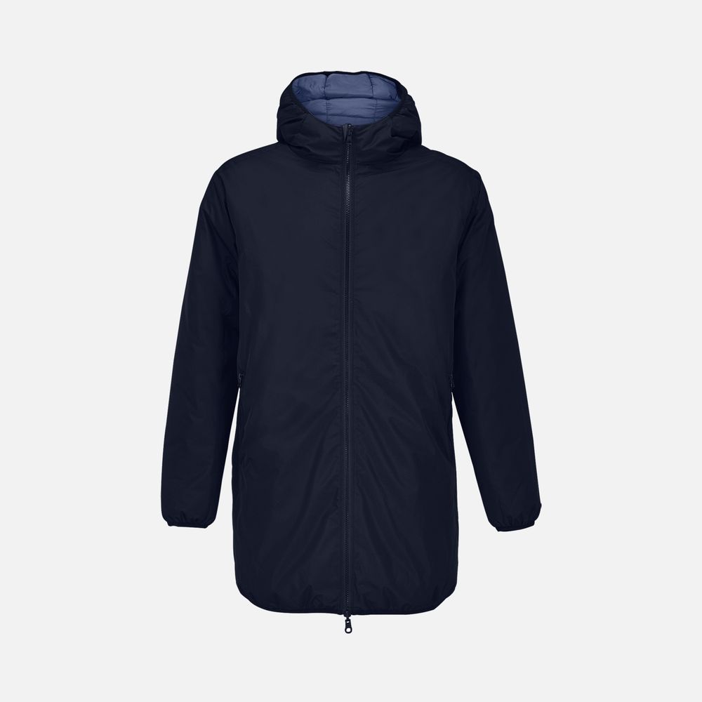 Куртка-парка унисекс Reverse, темно-синяя / Миниатюра WWW (1000)