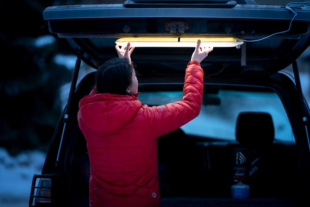 Мягкий кемпинговый фонарь Everglow Light Tube, средний / Миниатюра WWW (1000)
