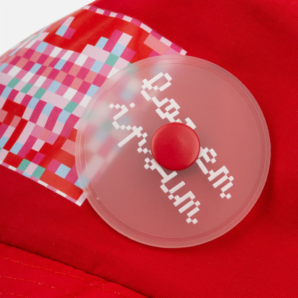 Лейбл из ПВХ Dzeta Round, L, прозрачный / Миниатюра нанесения (1000)