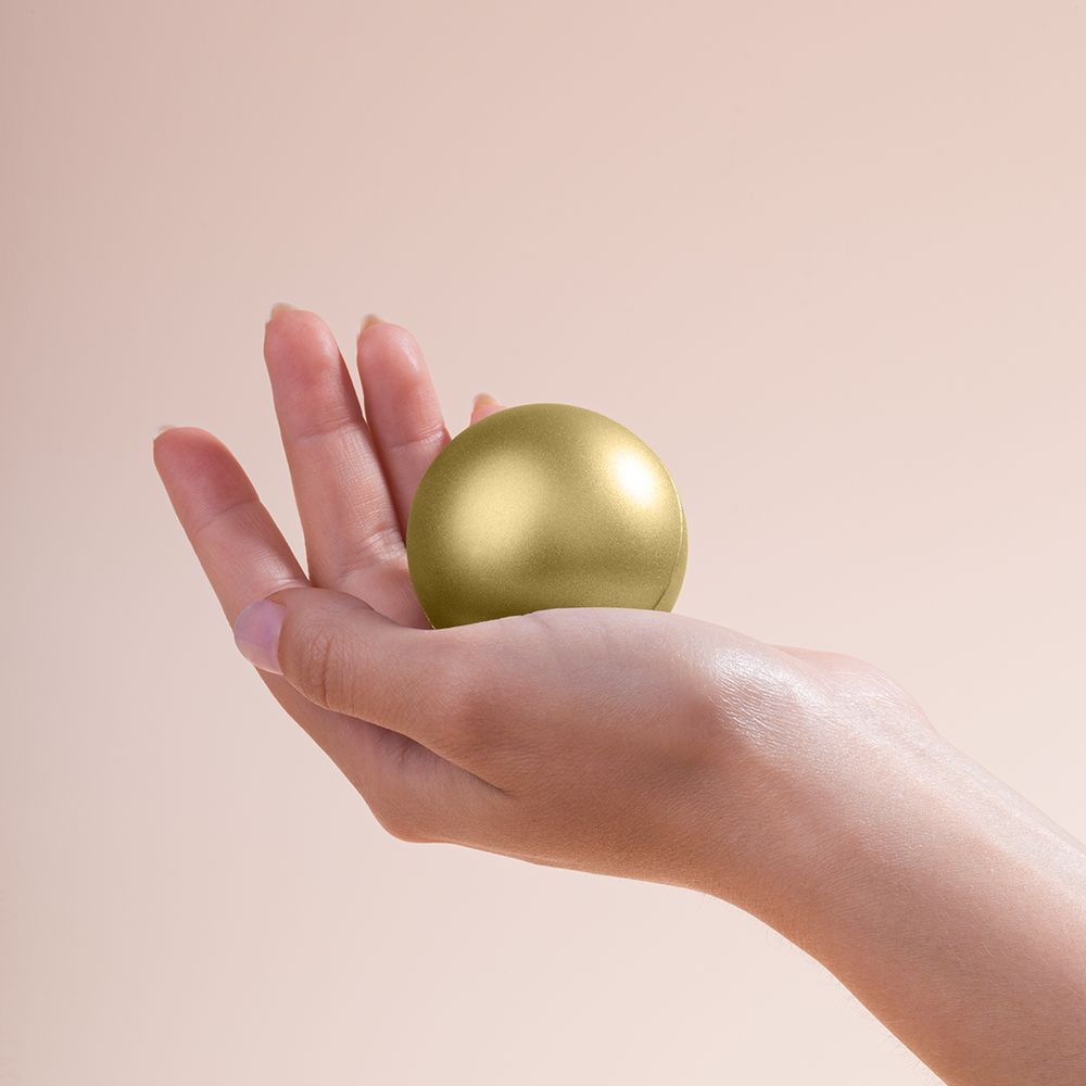 Антистресс Mash, золотистый / Миниатюра WWW (1000)