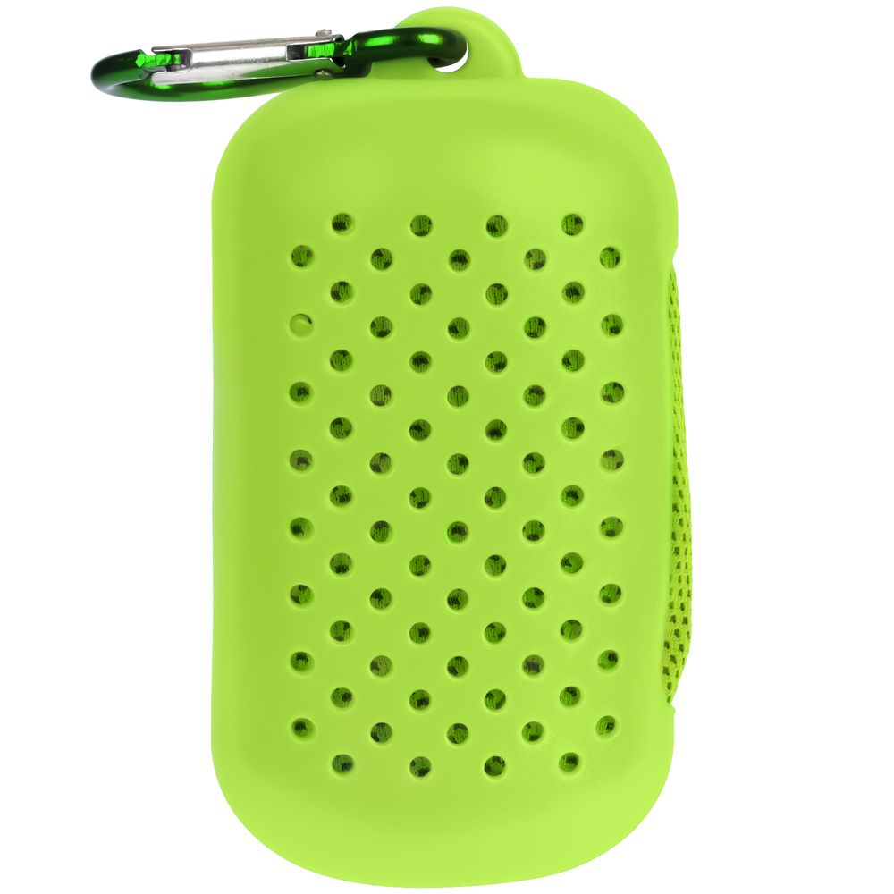 Охлаждающее полотенце Narvik в силиконовом чехле, зеленое яблоко / Миниатюра WWW (1000)