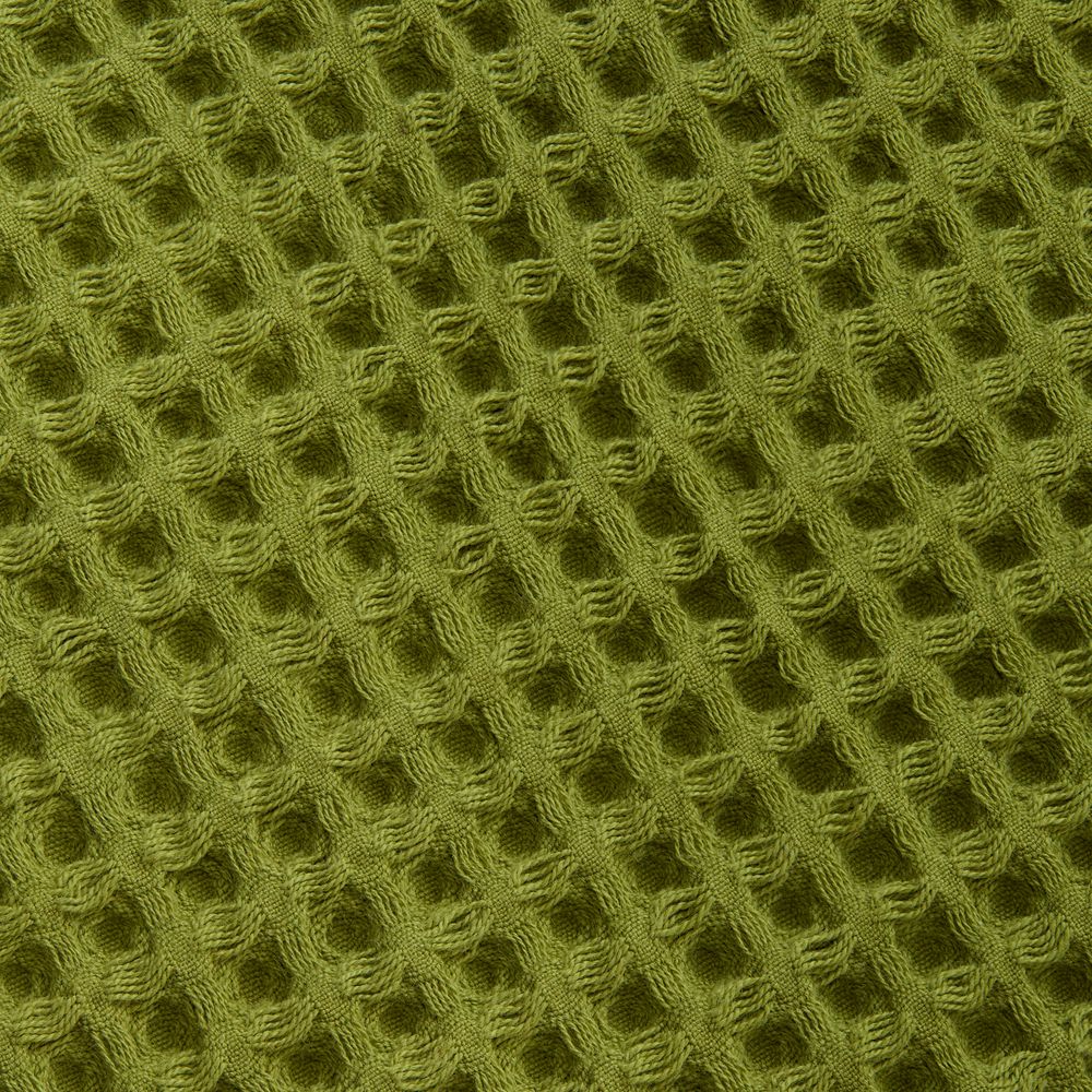 Плед вафельный Elenglect, зеленый / Миниатюра WWW (1000)