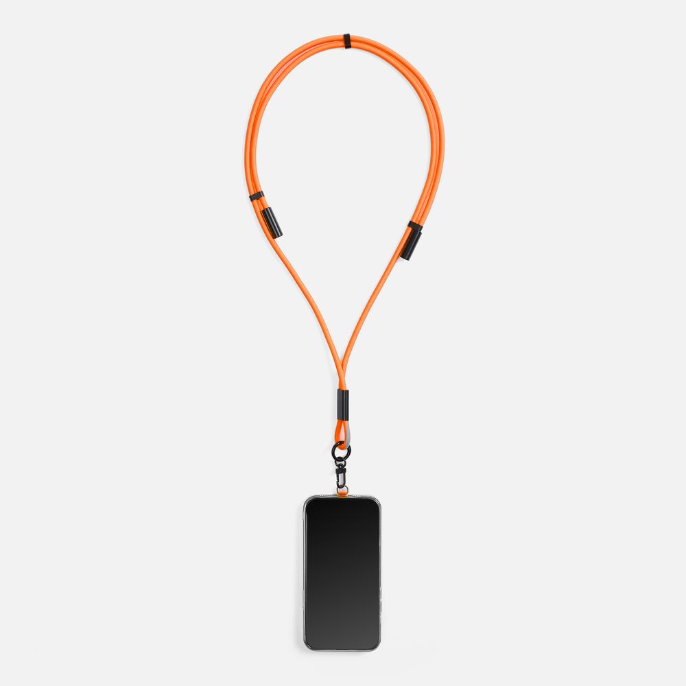 Кабель-ланьярд energyFlex Power Delivery 60 Вт, оранжевый / Миниатюра WWW (1000)